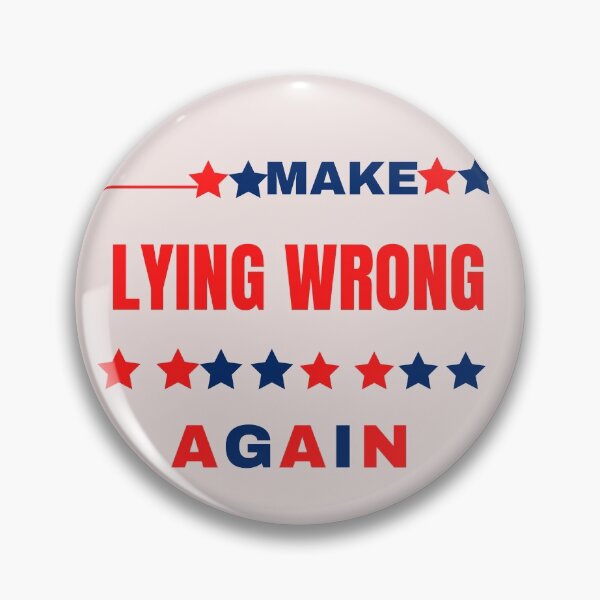 Item preview, Make Lying Wrong Again designed and sold by The Full Cart.