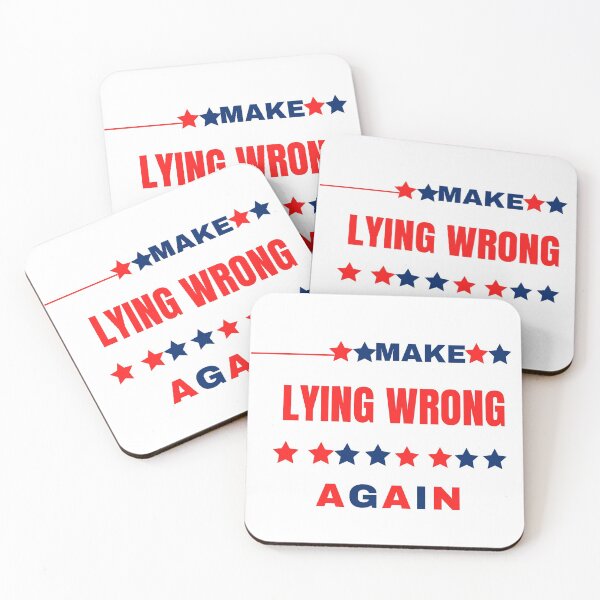 Item preview, Make Lying Wrong Again designed and sold by The Full Cart.