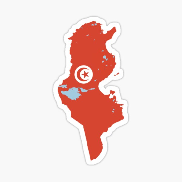 Tunisie Stickers Redbubble