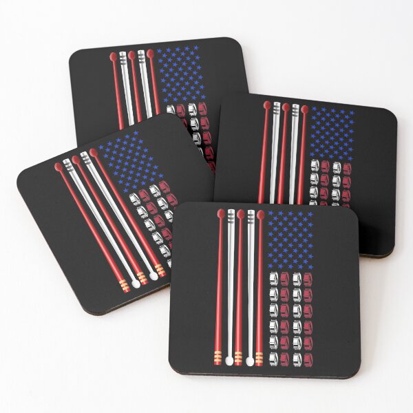 Item preview, US Flag Drumsticks Drummer  designed and sold by bestshirtdesign.