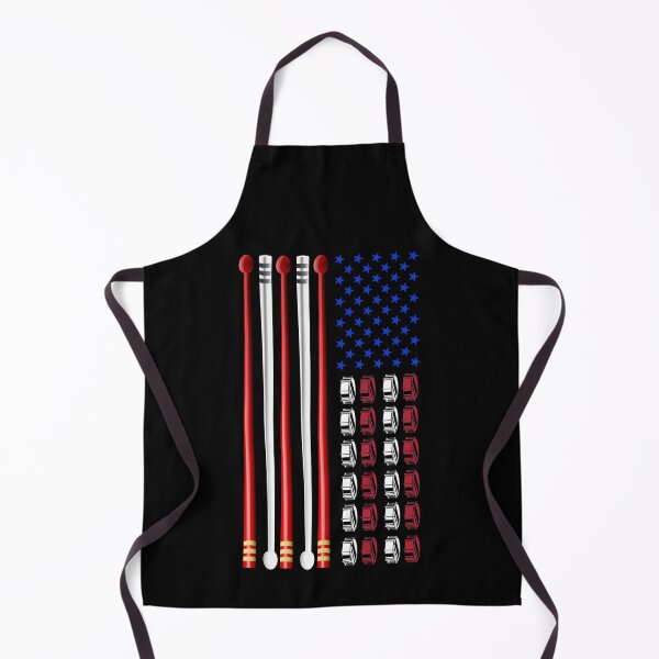 Item preview, US Flag Drumsticks Drummer designed and sold by bestshirtdesign.
