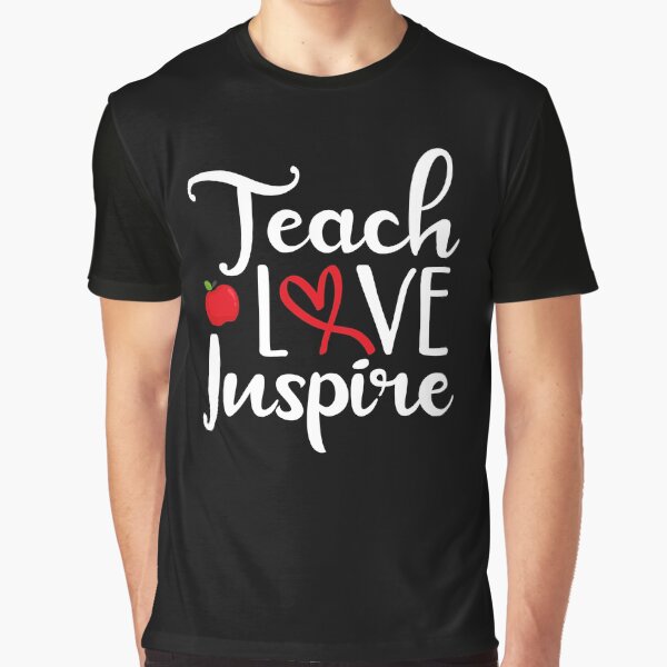 Item preview, TEACH LOVE INSPIRE designed and sold by OliDesigns.