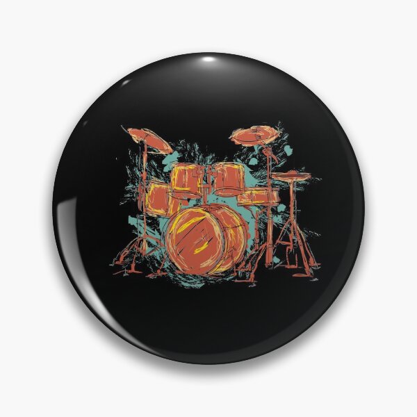 Item preview, Drums Set Rock Dummer  designed and sold by bestshirtdesign.