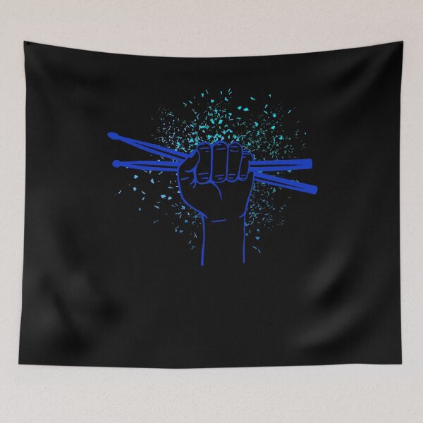 Item preview, Drum Sticks Rock Drums  designed and sold by bestshirtdesign.