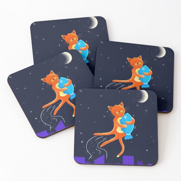Item preview, Dreaming Cat With Background designed and sold by Minaficent.