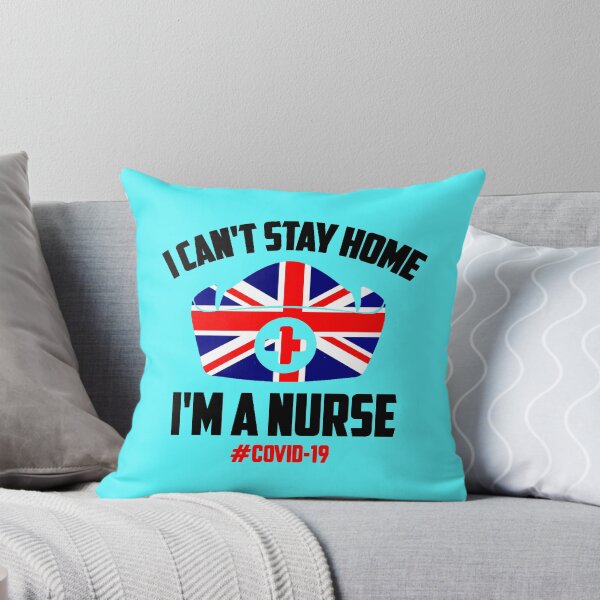 Artikelvorschau, Nurses T-Shirt, England Corona T-Shirt, I can't Stay Home | I'm a Nurses, New T-Shirt, Funny TShirt, Nurses, Corona 2020, Help and Protect, Strong T-Shirt, britisch T-Shirt entworfen und verkauft von ShiShaka.