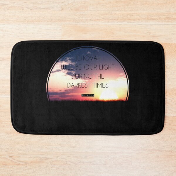 Item preview, Jehovah is our light Psalm 36:9 designed and sold by KA DESIGNS.