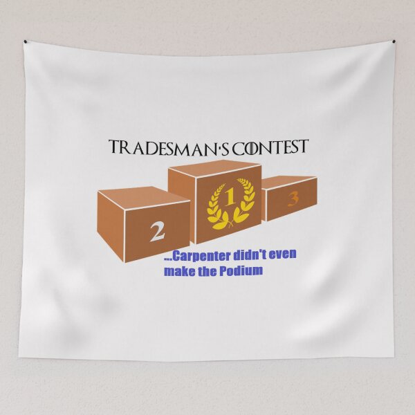 Item preview, Tradesman's Contest designed and sold by PillowPuns.