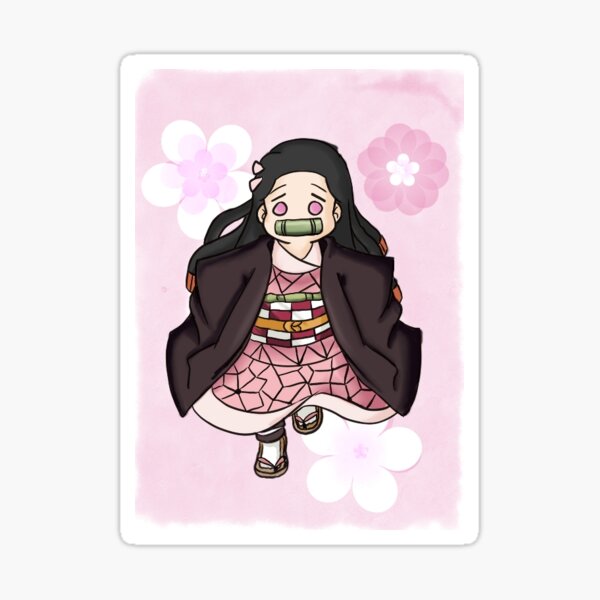 small nezuko running figure