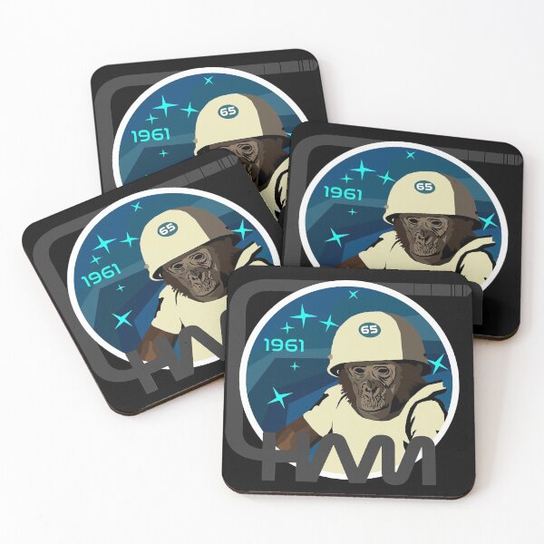 Item preview, Ham the space monkey designed and sold by MG-Artwork.