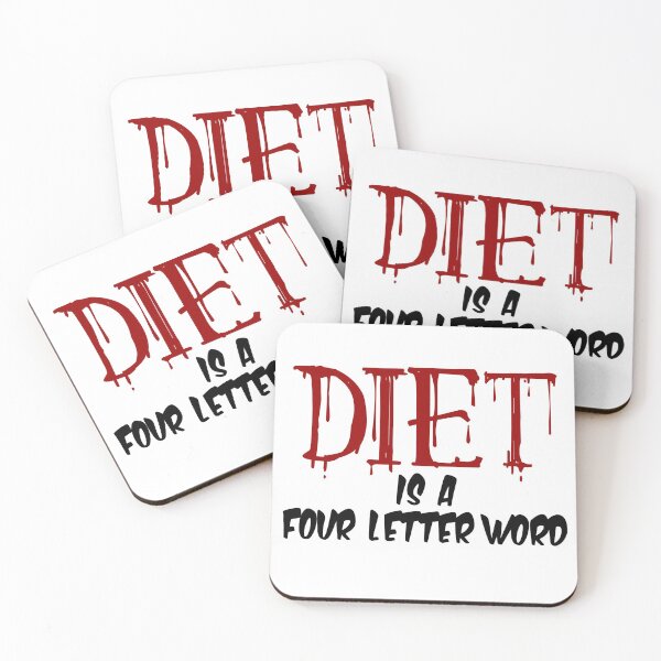 Item preview, Diet Is A Four Letter Word Dieting  designed and sold by jaycartoonist.