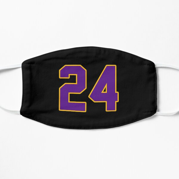 Kobe Bryant Jersey Number 24 Mask By T Shirt Designs Redbubble - roblox kobe bryant jersey