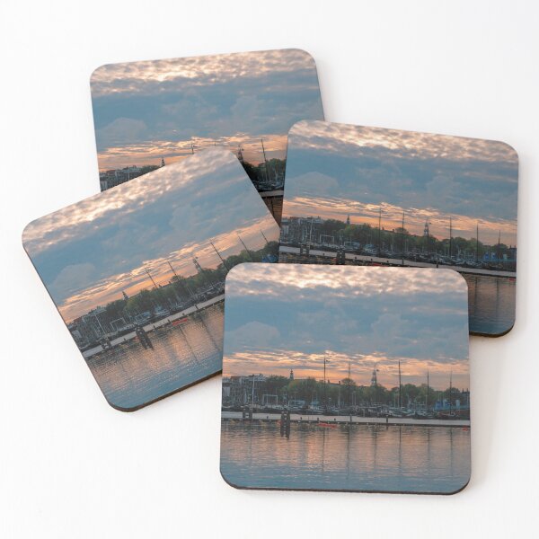 Item preview, Amsterdam Marina at Sunset designed and sold by anna-mar.