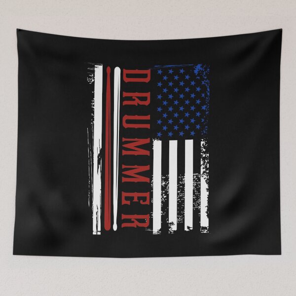 Item preview, American Drummer  designed and sold by bestshirtdesign.