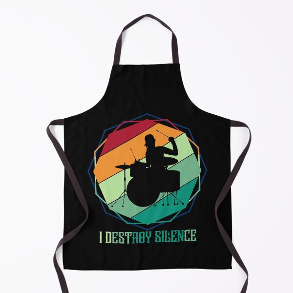 Item preview, I Destroy Silence Drums designed and sold by bestshirtdesign.