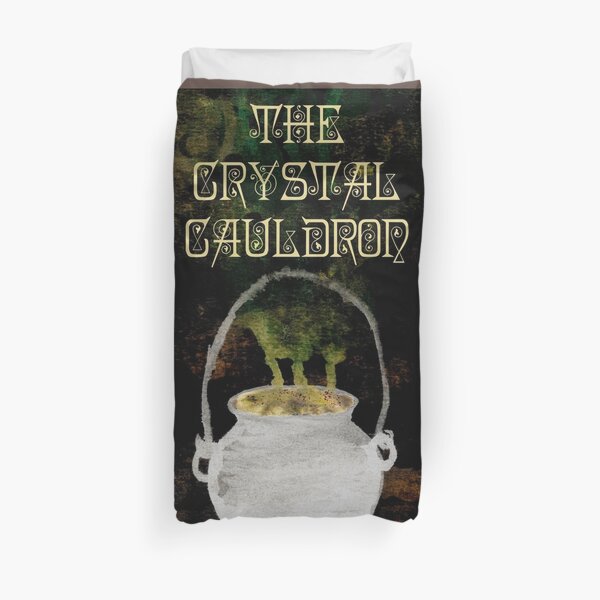 The Crystal Cauldron- Dark Duvet Cover