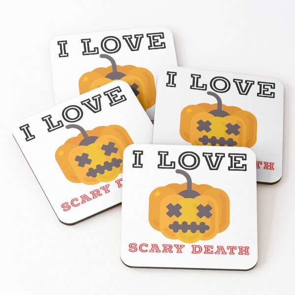 Item preview, I Love Scary Death Halloween Day designed and sold by junaid ali.