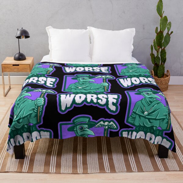 Item preview, Could Be Worse designed and sold by Good-Looking Corpse.