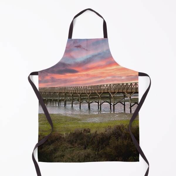 Item preview, Quinta do Lago The Wooden Bridge Sunset designed and sold by manateevoyager.