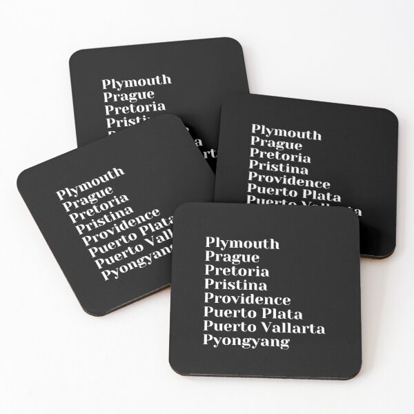 Item preview, Cities starting with the letter, P designed and sold by Art With Impact – Statement Art & Apparel for Deep Thinkers.