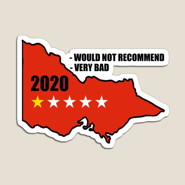 Item preview, 2020 Victoria one star rating designed and sold by RayCDesigns.
