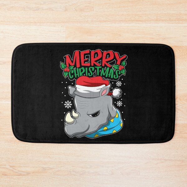 Item preview, Christmas Rhinoceros - Sweet Christmas Animals designed and sold by anziehend.