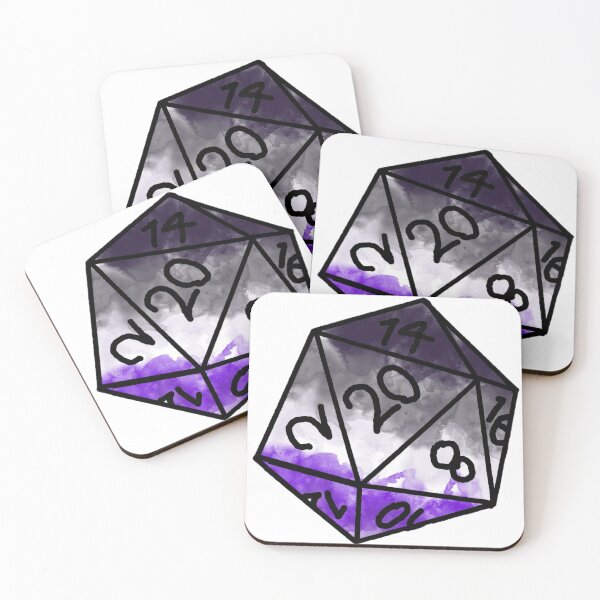 Item preview, Pride Dice - Ace designed and sold by AdrianeTempest.