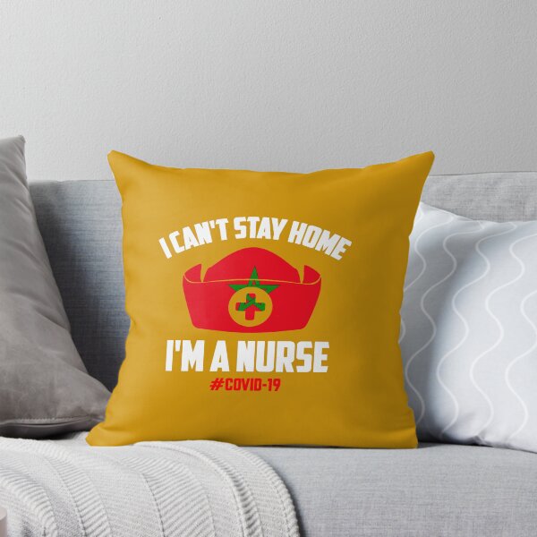 Artikelvorschau, Nurses T-Shirt, Marokko Corona T-Shirt, I can't Stay Home | I'm a Nurses, New T-Shirt, Funny TShirt, Nurses, Corona 2020, Help and Protect, Strong T-Shirt, marokkanisch T-Shirt white entworfen und verkauft von ShiShaka.