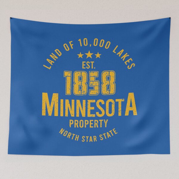 Item preview, Minnesota Land Of 10 000 Lakes designed and sold by Blok45.