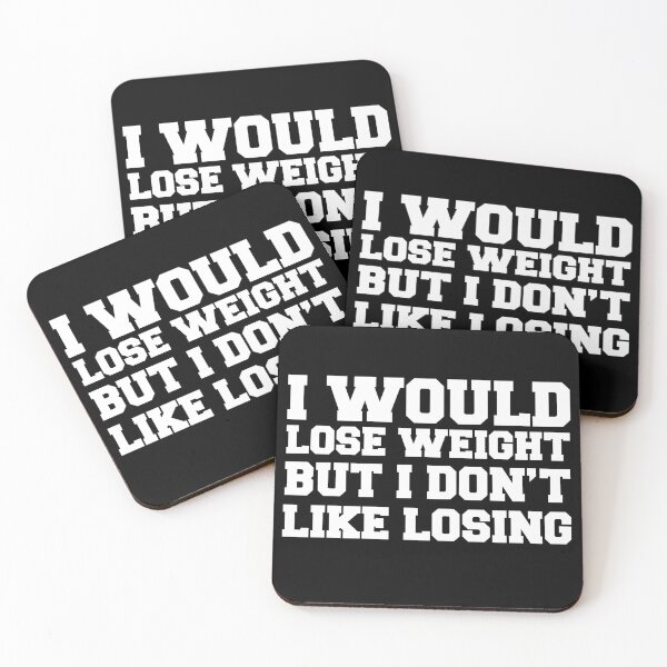Item preview, Would Lose Weight Don't Like Losing designed and sold by jaycartoonist.