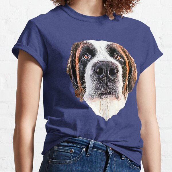 St. Bernard Dog Breed Shirt Gentle Giant Unisex Jersey Short 