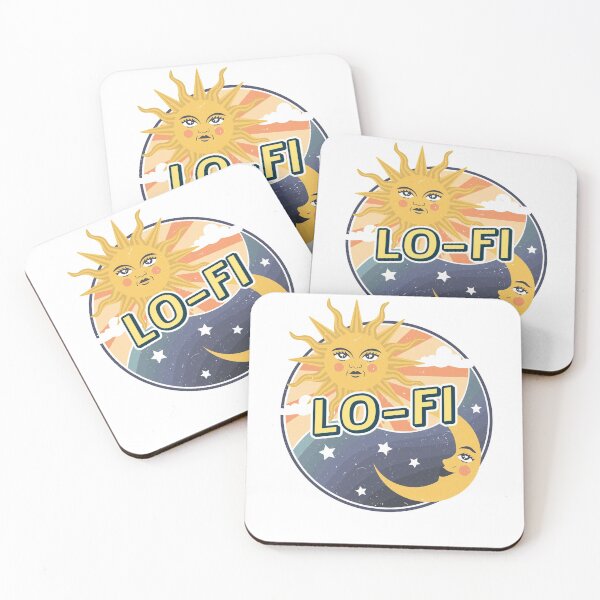 Aperçu de l'œuvre Lo-Fi Hip Hop Chill Vibes Sun & Moon créée et vendue par jacks-tees.