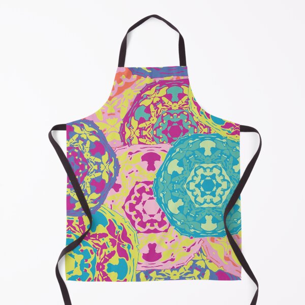 Item preview, Abstract multicolored round mandalas designed and sold by Nanahnania.
