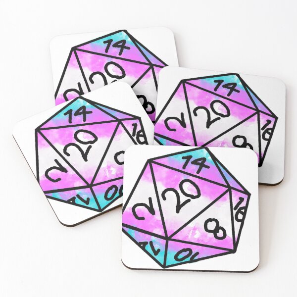 Item preview, Pride Dice - Trans designed and sold by AdrianeTempest.