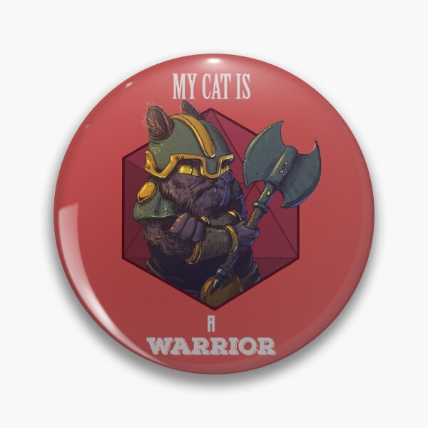 Item preview, RPG Cat Persian Dwarf Warrior designed and sold by CarlosCD.