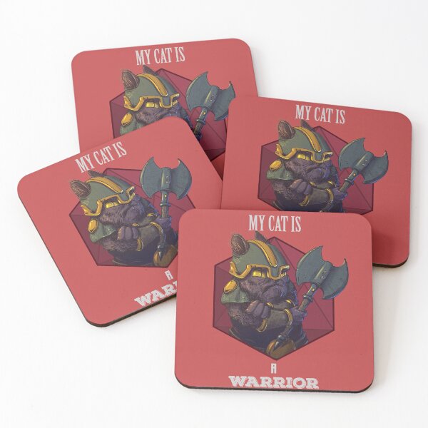 Item preview, RPG Cat Persian Dwarf Warrior designed and sold by CarlosCD.