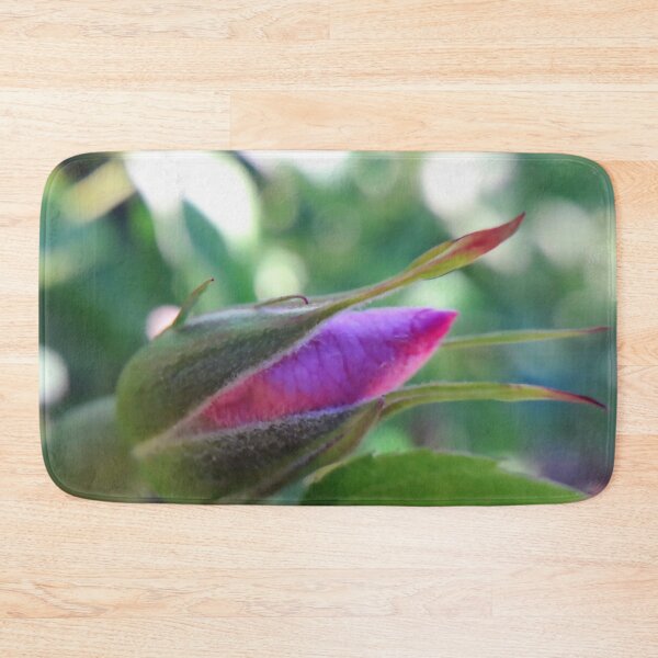Item preview, Pink rose bud Macro photography designed and sold by Tanja Dianova.