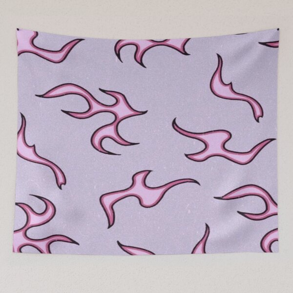 Item preview, pink flames designed and sold by sqftv.