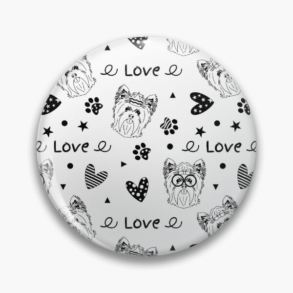 Item preview,  Doodle Yorkshire Terrier Dog - Black designed and sold by Lulupainting.