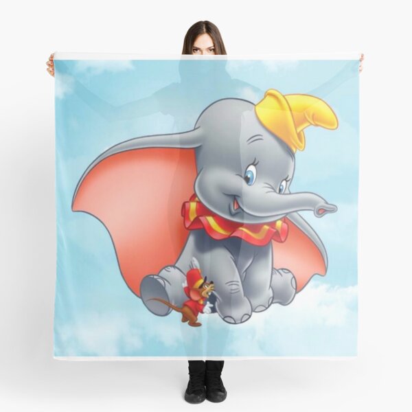 Dumbo is organizing a meeting in the air .... Scarf