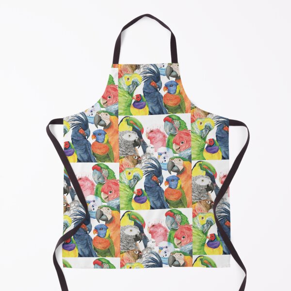 Item preview, All my parrot watercolor designed and sold by L'Atelier Oranjade.