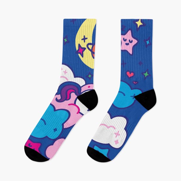Item preview, Yuni the baby unicorn on Cozy space - Creatober 2020 day 5 designed and sold by TokiPY.