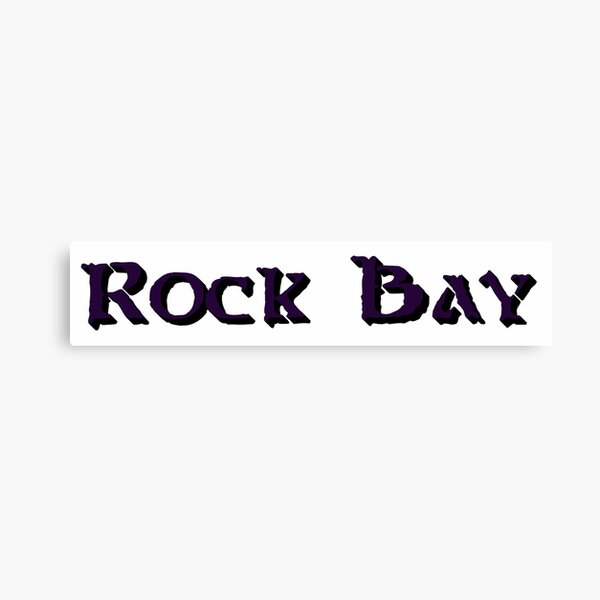 Rock Bay Canvas Print