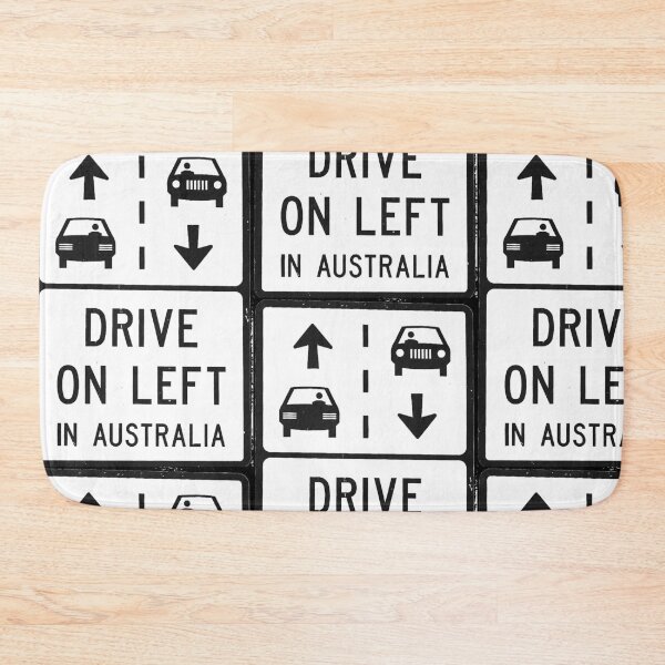 Item preview, Drive on the left in Australia - road sign designed and sold by Aura-E.