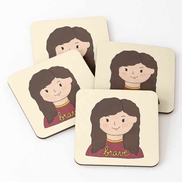 Item preview, Brave Gryffin House Girl Cute Illustration designed and sold by ravenmandyshop.