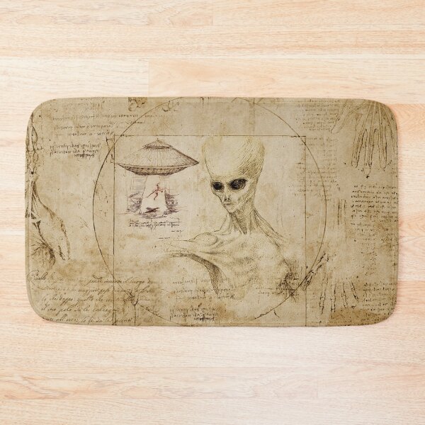 Artikelvorschau, Außerirdische Eleganz: DaVinci Grey Alien Art entworfen und verkauft von Philipe3d.