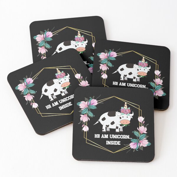 Artikelvorschau, Hallo! Bin Einhorn ... innen - Cow Edition. entworfen und verkauft von Trucutruh.