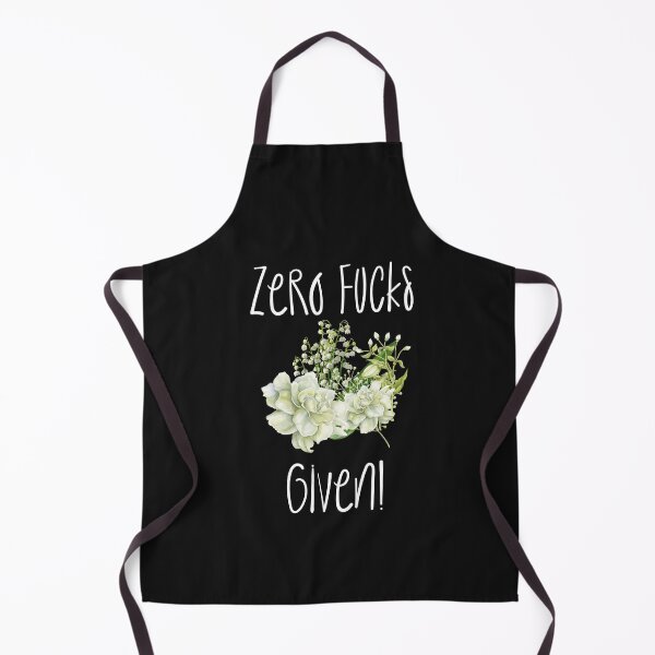 Item preview, Zero Fucks Given Funny Profanity Swear & Cuss Word Gift designed and sold by KawaiiMotto.