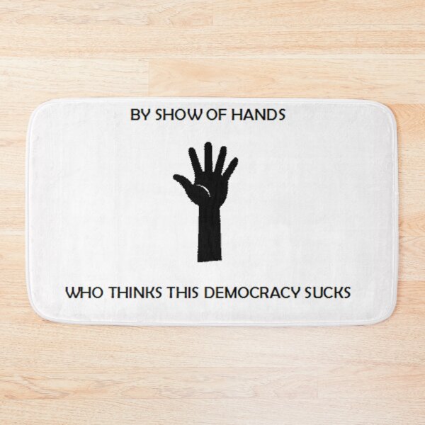 Item preview, Failing Democracy designed and sold by PillowPuns.