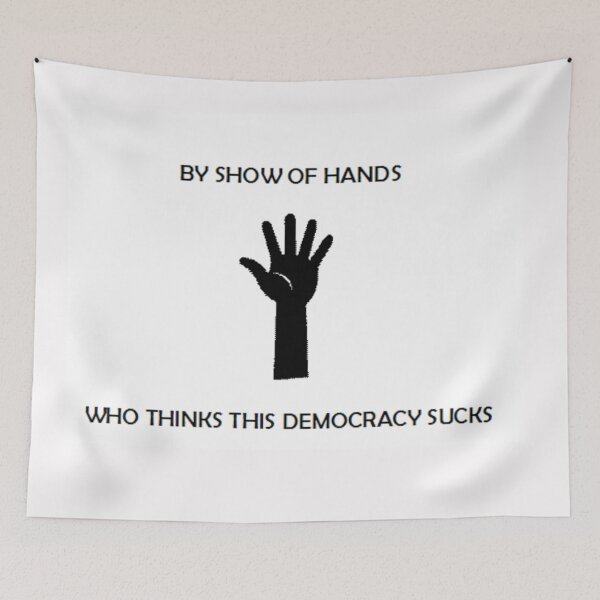 Item preview, Failing Democracy designed and sold by PillowPuns.